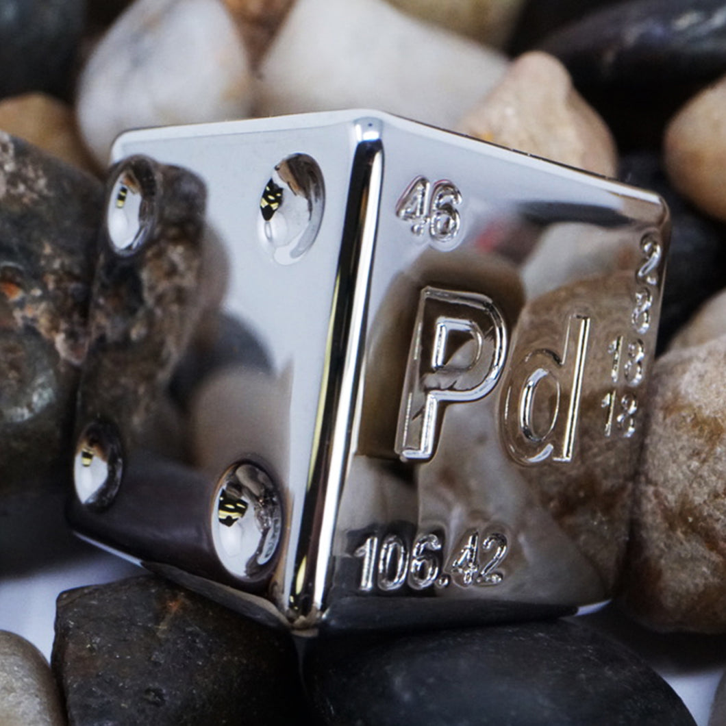 Palladium Plated Dice